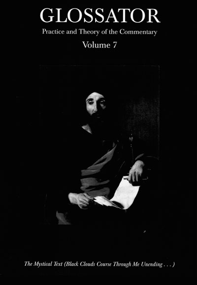 Cover of Glossator journal